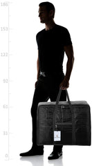 Kuber Industries Cotton 54 cms Travel Duffle(Travel20279_Black)