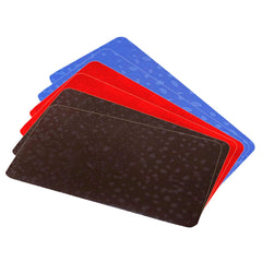 Kuber Industries Lining Design PVC 6 Piece Refrigerator Drawer Mat Set - Multicolour, Standard (CLOUDTAIL12)