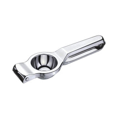 Kuber Industries L06 Stainless Steel Lemon Squeezer with Bottle Opener, Multicolor, Standard (GLASS06)