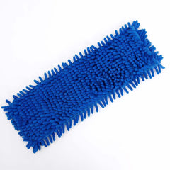 Kuber Industries Microfiber Floor Cleaner Mop Refill|Eco-Friendly & Dual Action|Dry & Wet Cleaning|Multi-Purpose Cleaning Mop For Home|Blue