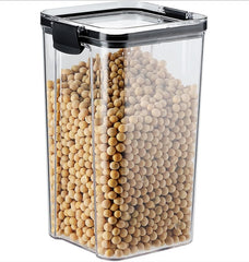 Kuber Industries Large Refrigerator Storage Crisper/Fridge Container with Airtight Lid (Transparent)