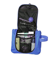 Kuber Industries Hanging Travel Toiletry Bag, Toiletry Kit, Shaving Kit, Cosmetic Bag for Women and Men (Blue)-HS_38_LUGGAGE21750
