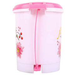 Kuber Industries Virgin Plastic Small Mini Desk Dustbin (Pink)-CTKTC04044