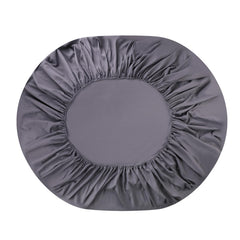 Kuber Industries Double Bed Mattress ProtectorBed Protecter With Elastic "180x200" CM (Dark Grey)