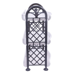 Kuber Industries CTKTC034182 Plastic 3 Layer Multipurpose Storage Organizer Rack for Kitchen, Bathroom, Living Room, Bedroom (Grey)