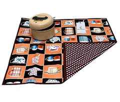 Kuber Industries PVC Food Mat - Multicolour