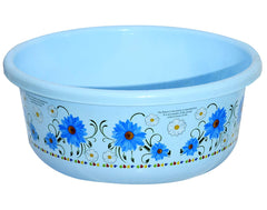 Kuber Industries Exclusive Unbreakable Plastic Multipurpose Bath Tub/Washing Tub 40 Ltr (Blue) -CTLTC38728