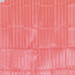 Heart Home 7 Feet PVC Shower Curtain/AC Curtain for Bathroom, Living Room with 8 Hooks Pack of 2 (Pink) 52HH4100