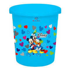Heart Home Disney Team Mickey Print Plastic Garbage Waste Dustbin/Recycling Bin for Home, Office, Factory, 5 Liters (Blue) -HS_35_HEARTHS17327
