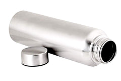 Kuber Industries Eagle Stainless Steel Fridge Water Bottle/Refrigerator Bottle/Thunder, 1000 ML (Sliver) - CTKTC031425