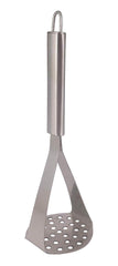 Kuber Industries 2 Pieces Stainless Steel Potato Vegetable Pav Bhaji Masher, Silver,24 Cm (Silver) - CTKTC031300