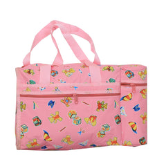 Kuber Industries Fabric 38 cms Pink Baby Bag (BABY006625)