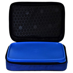 Kuber Industries Food/Microwave Safe Plastic Lunch Box Set with 2 Small Containers & Cover for School/Office (Red)-50KM01216