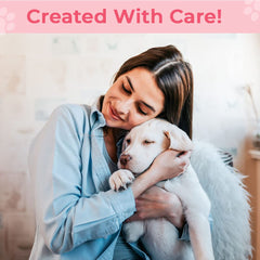 Kuber Industries Dog & Cat Bed|Soft Plush Top Pet Bed|Oxford Cloth Polyester Filling|Medium Washable Dog Bed|Circular Cat Bed with Rise-Edge Pillow|QY039PC-L|Pink & Coffee