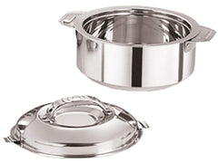 Kuber Industries Casserole/ Box/chapati Container/hot case in Stainless Steel 10000 ml -CTKTC6042