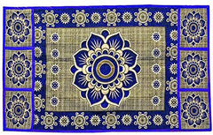 Kuber Industries Cloth 3 Pieces Fridge Mat, 1 Piece Handle Cover and 1 Pieces Fridge Top Cover (Multi)-CTKTC2814