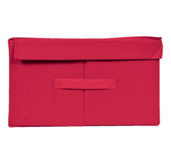 Heart Home Disney Minnie Printed Multipurposes Non-Woven Flodable Storage Box/Oragnizer (Pink)-HS43HEARTH26578