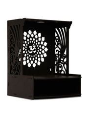 Heart Home Pooja Mandir | Pooja Stand for Home | Temple for Home and Office | Wall Mounted Home Temple | Pooja Mandir Stand for Home | OM Temple | Weinge