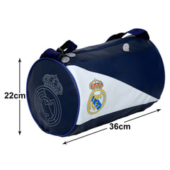 Kuber Industries Soft Leather Lightweight Sports Gym Bag, Travel Duffel Bag for Men & Women (Blue) 54KM4025