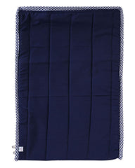 Heart Home Multiuses Cotton Shirt Organizer For storing Shirt (Blue)