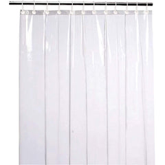 Kuber Industries Plastic PVC Transparent 0.30 mm AC Door Curtain, 7 Feet - CTKTC040565(Pencil_Pleat)