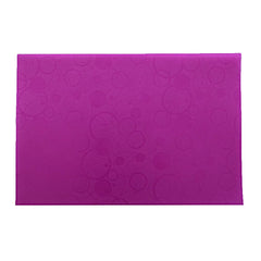 Kuber Industries Circle Design 6 Piece PVC Refrigerator Drawer Mat Set - 19"x13", Pink (CTKTC03373), Polyvinyl Chloride