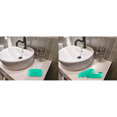 Heart Home Soap Holder|Portable Plastic Self Draining Soap Stand|Leakproof Soap Box for Bathroom,Outdoor Camping,Traveling (Mint Green)