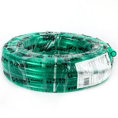 Kuber Industries PVC Water Pipe 15 Meter|Multi-Utility Water Pipe for Garden, Car Cleaning & Pet Cleaning|Light Weight & Flexible Hose Pipe for Gardening|Green |