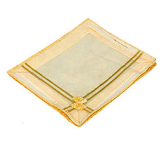 Kuber Industries 6 Piece Designer Non Woven Saree Cover Set, Yellow