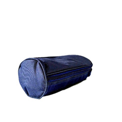 Kuber Industries 2 Pieces Canvas Waterproof Water Bottle Cover with Adjustable Shoulder Handle & Zipper Closure (Blue) -CTKTC039120