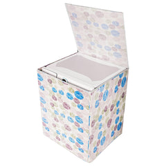 Heart Home Washing Machine Cover | Dot Print Washing Machine Cover | Soft PVC Top Load Fully-Automatic Washing Machine Cover | Multi