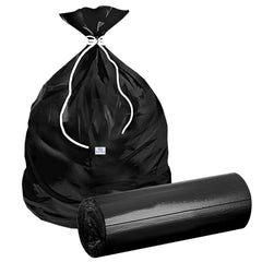 Heart Home (Small) Eco - Friendly Dustbin Bags - (180 Pcs) Leakproof | Odour Free | Strong Garbage Bags - For Trash And Waste - Dustbin Covers For Kitchen And Pantry (19 x 17 Inches) (Black)