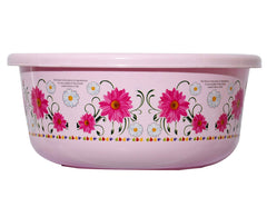 Kuber Industries Plastic Multipurpose Bath Tub/Washing Tub 40 Ltr (Pink) -CTKTC043199