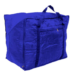 Kuber Industries Parachute Jumbo Attachi Bag Travel Handbag Storage Carrying Bag, Blanket Cover, Duffle, Travel Multi-Purpose Bag CTKTC034648 (Royal Blue)