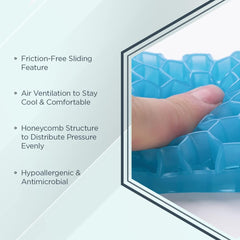 Heart Home Water Bottle & Mouse & Keyboard Wrist Pad Combo Set | Office Desk Combo Set | Insulated Bottle With Handle | Pain Relief Wrist Pad | 1000 ML | HH-22111A-T-D001-T-D002 | Multi