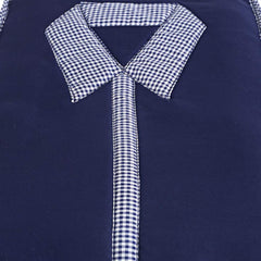 Heart Home Multiuses Cotton Shirt Organizer For storing Shirt (Blue)