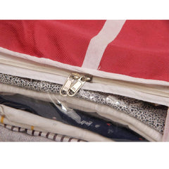 Heart Home Non Woven Shirt Cover Set of 3 Pcs,Maroon CTHH11848,Standard