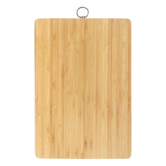 Heart Home Cutting Board|Wooden Slicing & Kitchen Chopping Board with Steel Hook for Hanging Fruits,Vegetables (Brown)