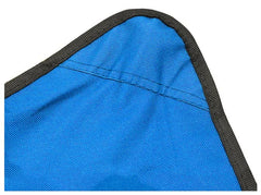 Kuber Industries Portable Portable Stool for Travelling|Foldable Outdoor Sitting Chair|Tripod 3 Leg Chair for Camping, Picnic, Hiking|Blue|