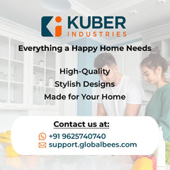 Kuber Industries 6 Slots Watch Organizer|Watch Storage Box For Men & Women|Secure Closer|Wrist Watch Display BoxBlack|