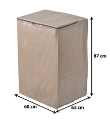 Heart Home Top Load PVC Washing Machine Cover (Brown)-HS43HEARTH26746