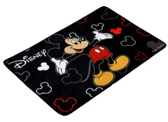 Kuber Industries Disney Printed Anti-Slip Durable Rubber Door Mat, Welcome Mat for Entryway,Patio,Garage, Outdoor, 23"x15" (Black), Standard (HS39KUBMART022035)