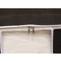 Kuber Industries 6 Piece Non Woven Underbed Storage Organiser Set, Extra Large, Black (CTSN048)