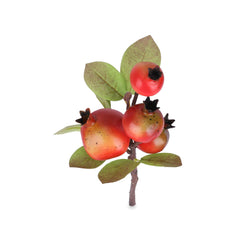 Kuber Industries Artificial Flowers for Home Décor|Natural Looking Indoor Fake Flowers for Vase|Artificial Flowers for Decoration|Without Basket (Peach)