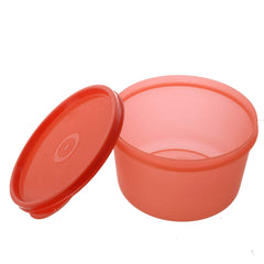 Kuber Industries Plastic 12 Pieces Kitchen Storage Spice Containers, Fridge Container, Food Utility Box, Food Storage Containers Jars 400 Ml (Red) - CTLTC43896