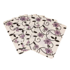 Kuber Industries Flower Design PVC 6 Piece Dining Table Place Mat Set - Multicolour