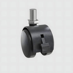 Kuber Industries 4Th Generation Square Rotating Rack|3-Layer Kitchen Trolley with 360 Rotation|Portable Storage Rack for Bathroom, Bedroom (Black)