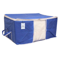 Kuber Industries 6 Piece Non Woven Underbed Storage Organiser Set, Extra Large, Royal Blue (CTSN055)