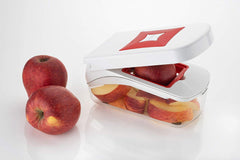 Kuber Industries 12 in 1 Multipurpose Fruit & Vegetable Cutter - Chopper, Dicer, Grater, Slicer, All in One (Red)-KUBMART1332