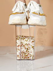 Kuber Industries Extra Large Refrigerator Storage Crisper/Fridge Container with Airtight Lid (Transparent)